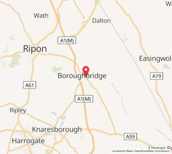 Map of Aldborough, EnglandEngland