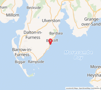 Map of Aldingham, EnglandEngland