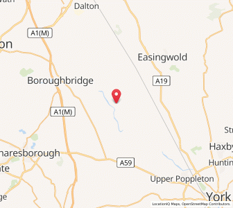 Map of Aldwark, EnglandEngland