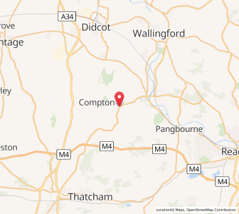 Map of Aldworth, EnglandEngland