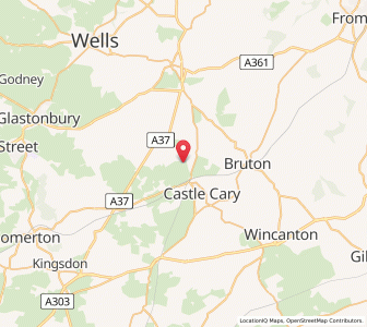 Map of Alhampton, EnglandEngland
