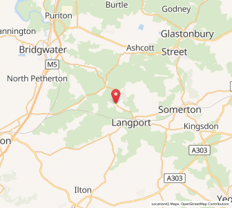 Map of Aller, EnglandEngland