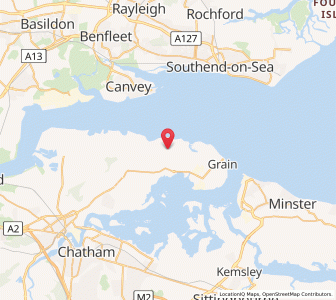 Map of Allhallows, EnglandEngland