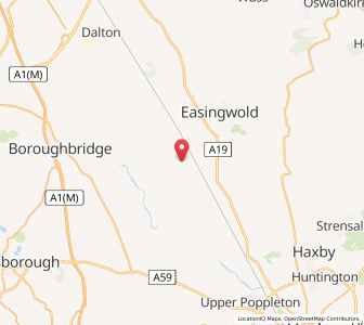 Map of Alne, EnglandEngland