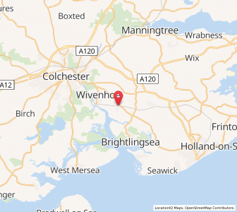 Map of Alresford, EnglandEngland