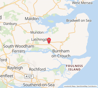 Map of Althorne, EnglandEngland
