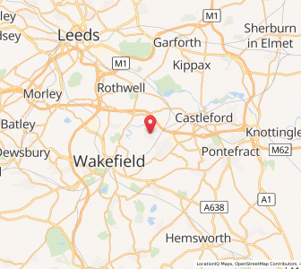 Map of Altofts, EnglandEngland