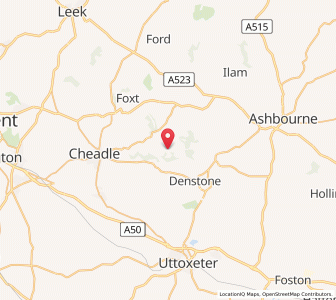 Map of Alton Towers, EnglandEngland