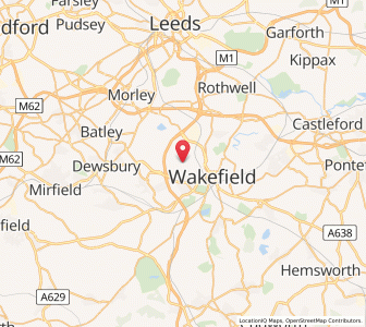 Map of Alverthorpe, EnglandEngland