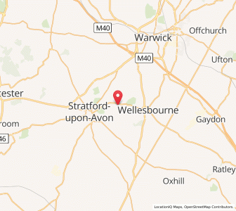 Map of Alveston, EnglandEngland