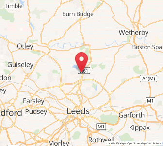 Map of Alwoodley, England