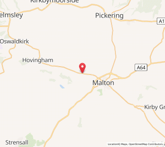 Map of Amotherby, EnglandEngland