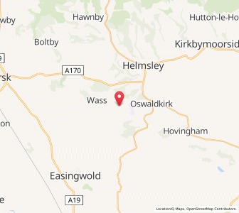 Map of Ampleforth, EnglandEngland
