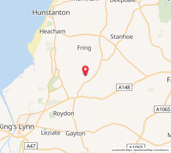 Map of Anmer, EnglandEngland