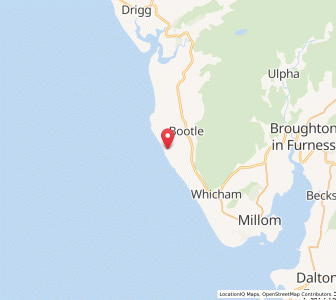 Map of Annaside, EnglandEngland