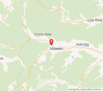 Map of Appersett, EnglandEngland