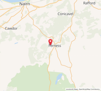 Map of Ardclach, ScotlandScotland