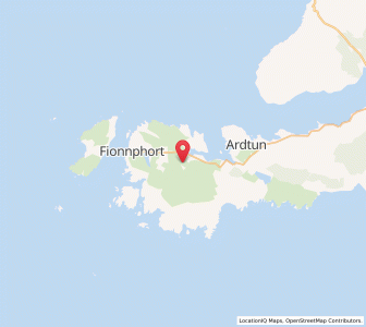Map of Ardfenaig, ScotlandScotland