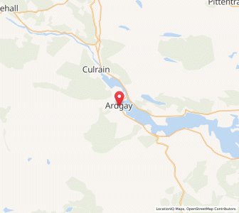 Map of Ardgay, ScotlandScotland