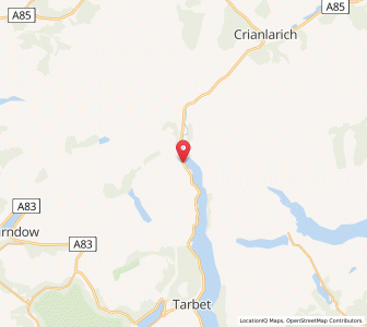 Map of Ardlui, ScotlandScotland
