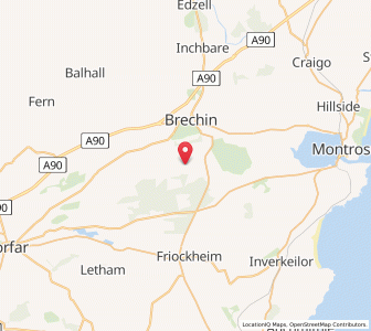 Map of Ardovie, ScotlandScotland