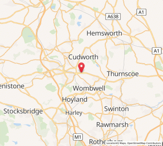 Map of Ardsley, EnglandEngland