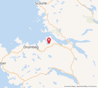 Map of Ardvar, ScotlandScotland