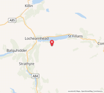 Map of Ardvorlich, ScotlandScotland