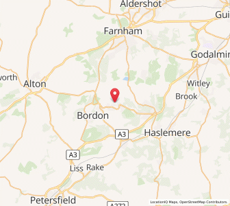 Map of Arford, EnglandEngland