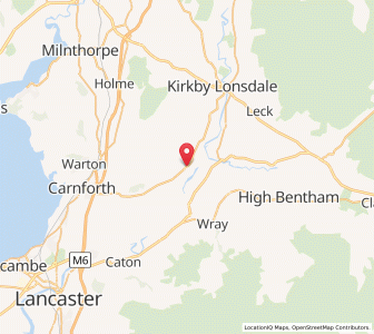 Map of Arkholme, EnglandEngland