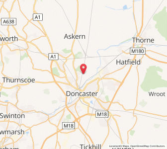 Map of Arksey, EnglandEngland