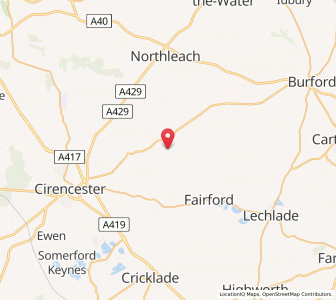 Map of Arlington, EnglandEngland