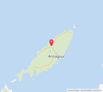 Map of Arnabost, ScotlandScotland