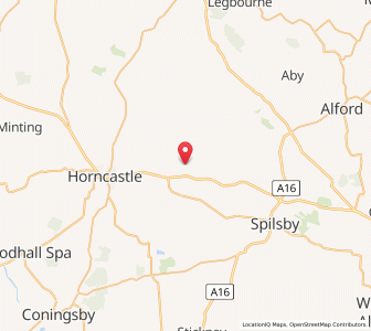 Map of Ashby, EnglandEngland