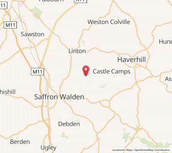 Map of Ashdon, EnglandEngland