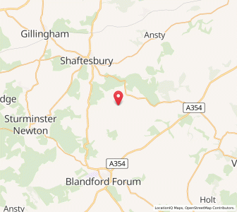 Map of Ashmore, EnglandEngland