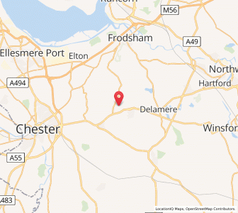 Map of Ashton, EnglandEngland