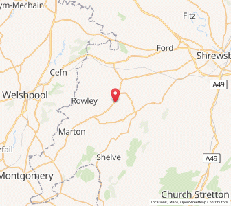 Map of Aston Pigott, EnglandEngland