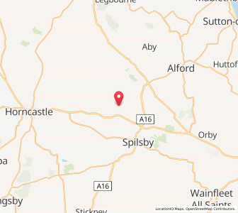 Map of Aswardby, EnglandEngland