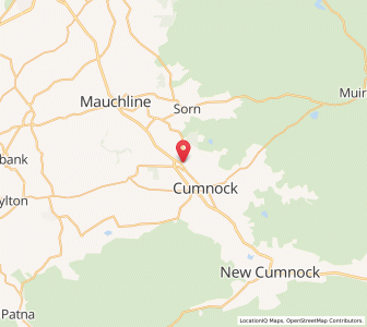 Map of Auchinleck, ScotlandScotland