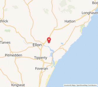 Map of Auchmacoy, ScotlandScotland