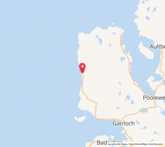 Map of Aultgrishan, ScotlandScotland