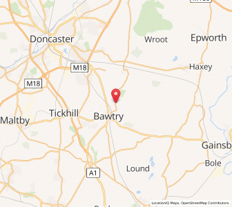 Map of Austerfield, EnglandEngland