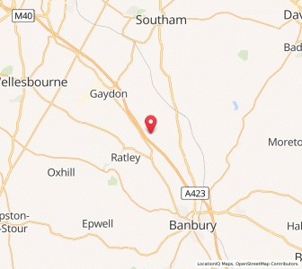 Map of Avon Dassett, EnglandEngland