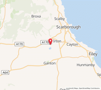Map of Ayton, EnglandEngland