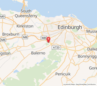 Map of Baberton, ScotlandScotland