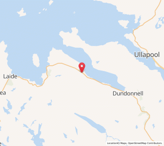 Map of Badcaul, ScotlandScotland