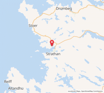 Map of Baddidarroch, ScotlandScotland
