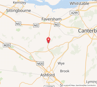 Map of Badlesmere, EnglandEngland
