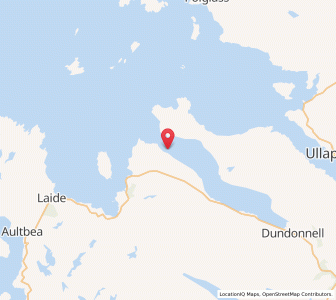 Map of Badluchrach, ScotlandScotland
